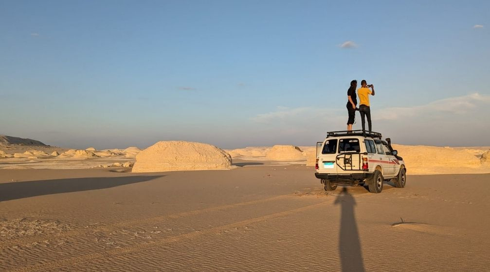 2 Day tour to the White Desert and Bahariya Oasis from El Alamein