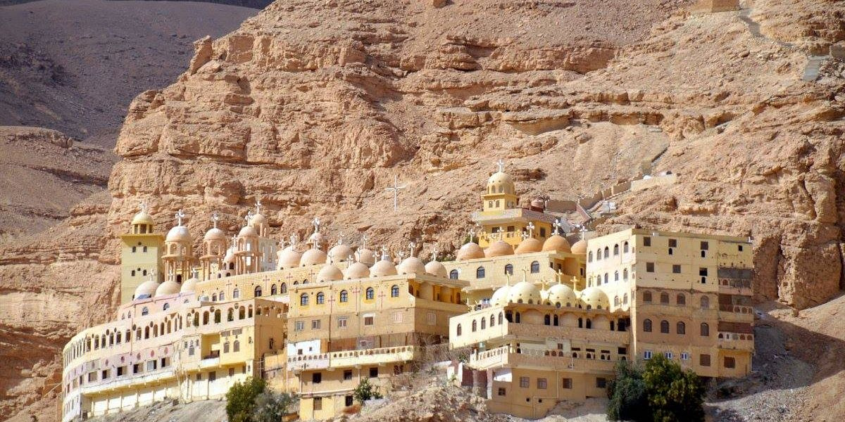 Coptic monasteries from Soma bay