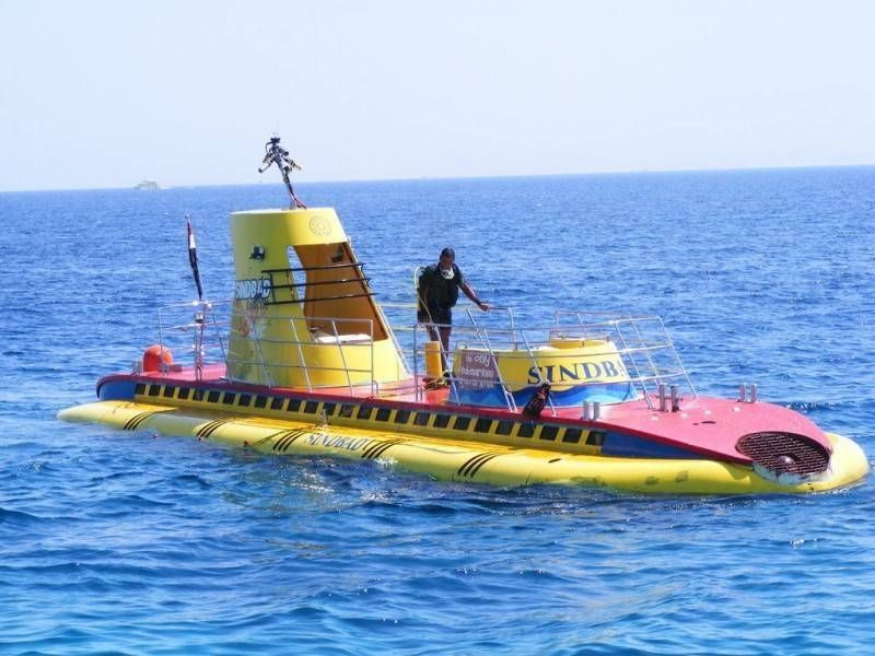 Sindbad Submarine trip in Makadi