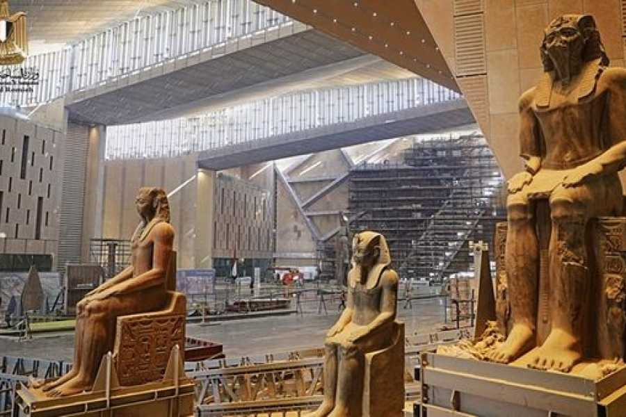 Trip to Giza Pyramids and the Grand Egyptian Museum from Port Said