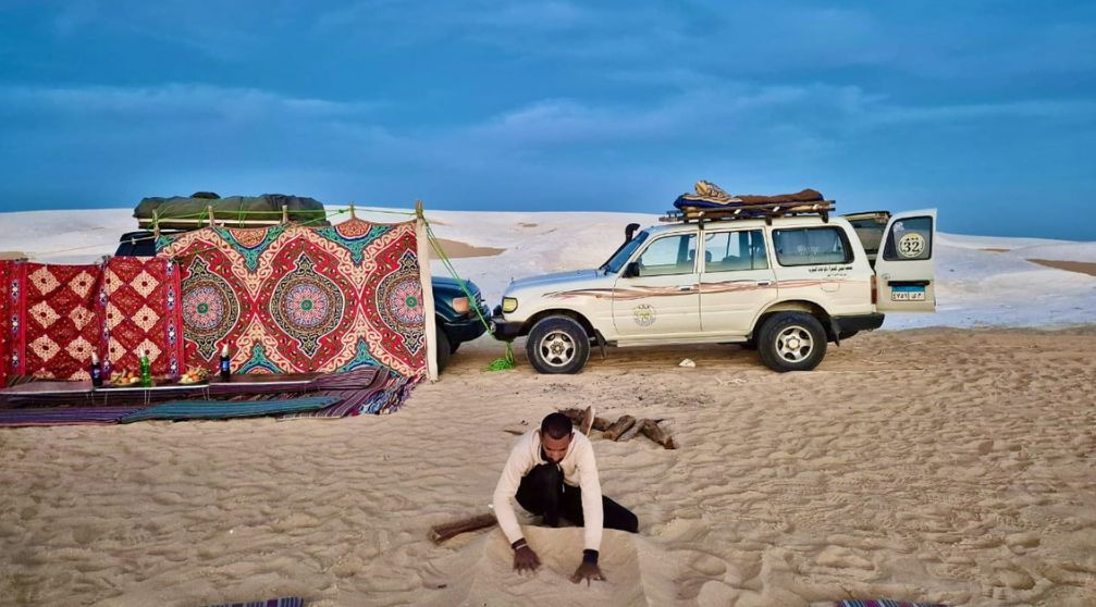 5 Tage Ägypten Reiseroute Kairo und die weiße Wüste