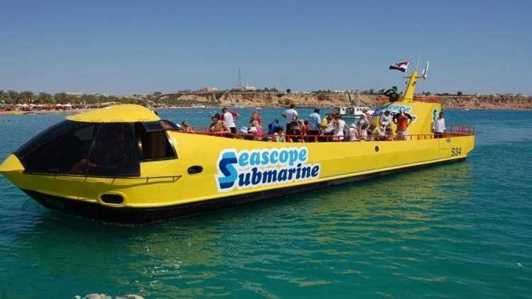 Halb U Boot Tour ab Makadi