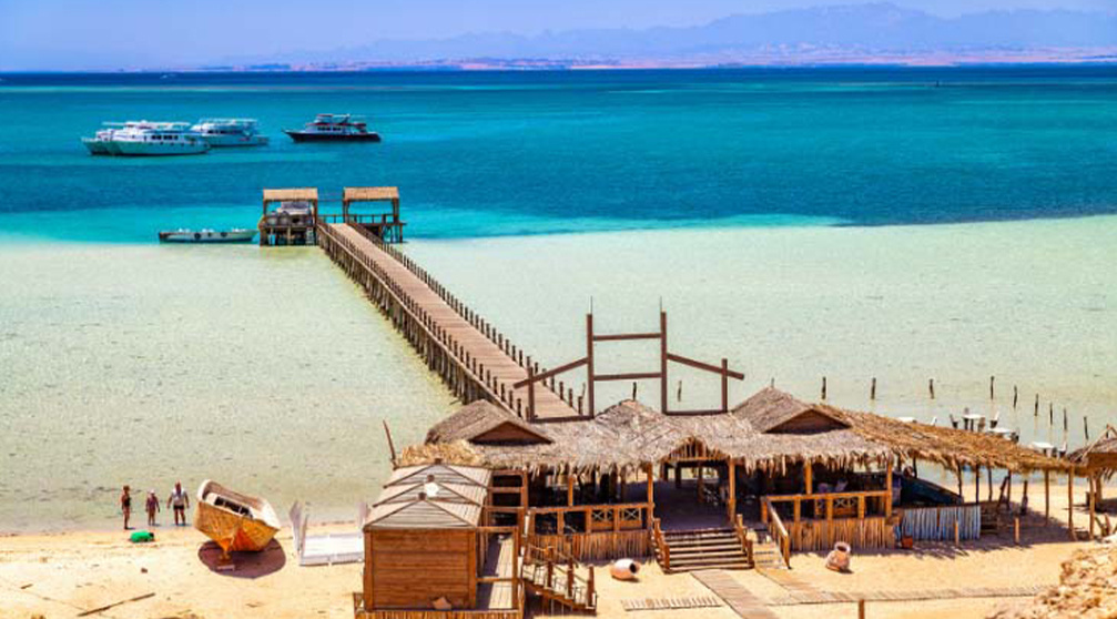Schnorchelausflug nach Orange Island von Hurghada