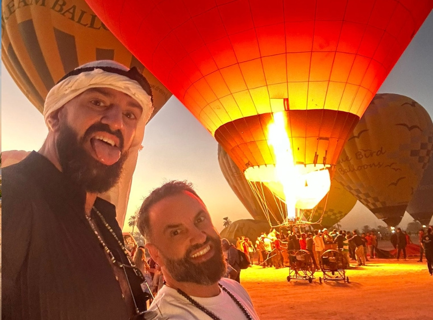 2 tägiger Ausflug nach Luxor von Hurghada mit dem Heißluftballon