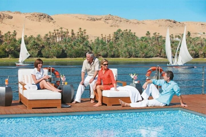 Crucero de 4 días por el Nilo desde Hurghada