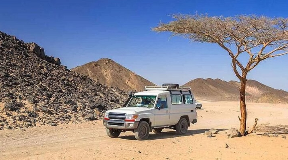 Super safari por el desierto en jeep desde Port Ghalib