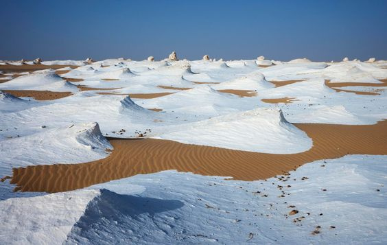 Visites du désert blanc au départ du Caire