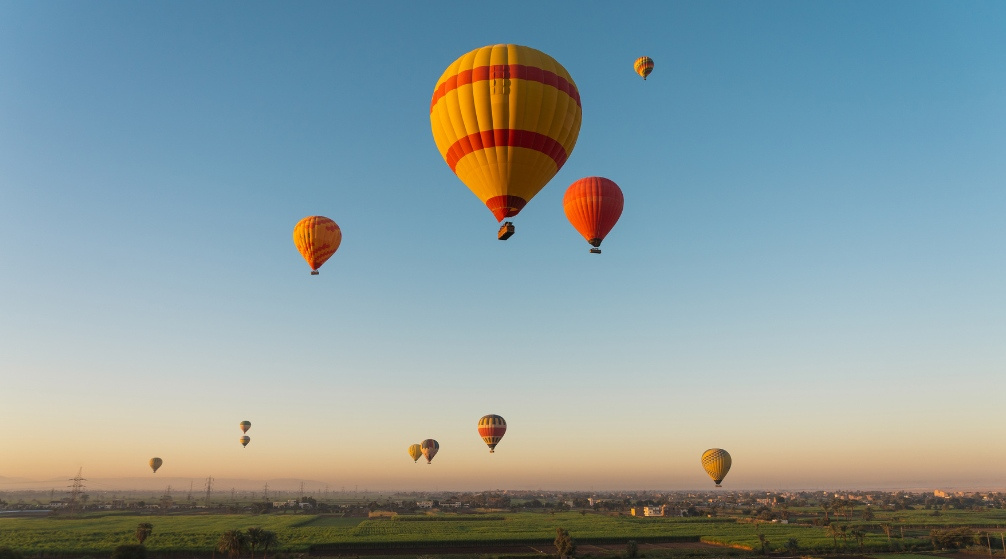 Vol en montgolfière à Louxor Vol en montgolfière à Louxor