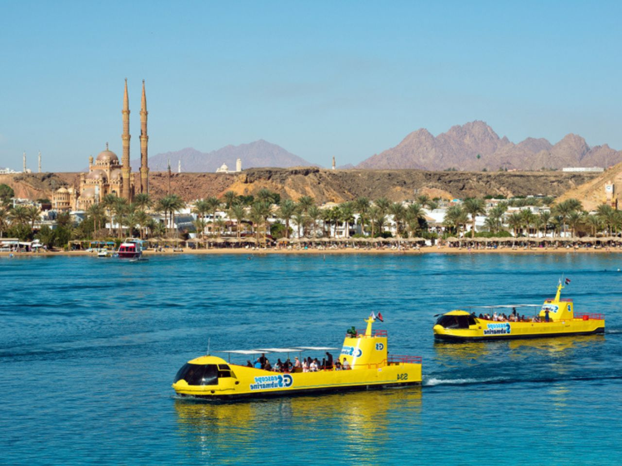 Excursion en semi sous marin au départ de Marsa Alam