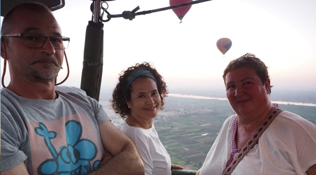 Ballonvaart in Luxor