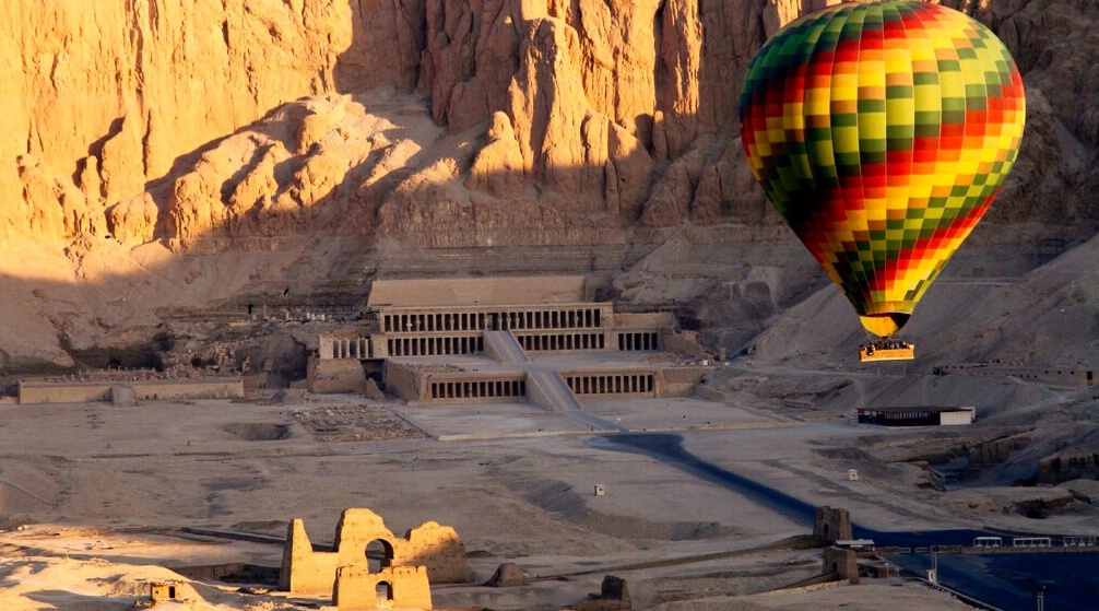 Ballonvaart in Luxor