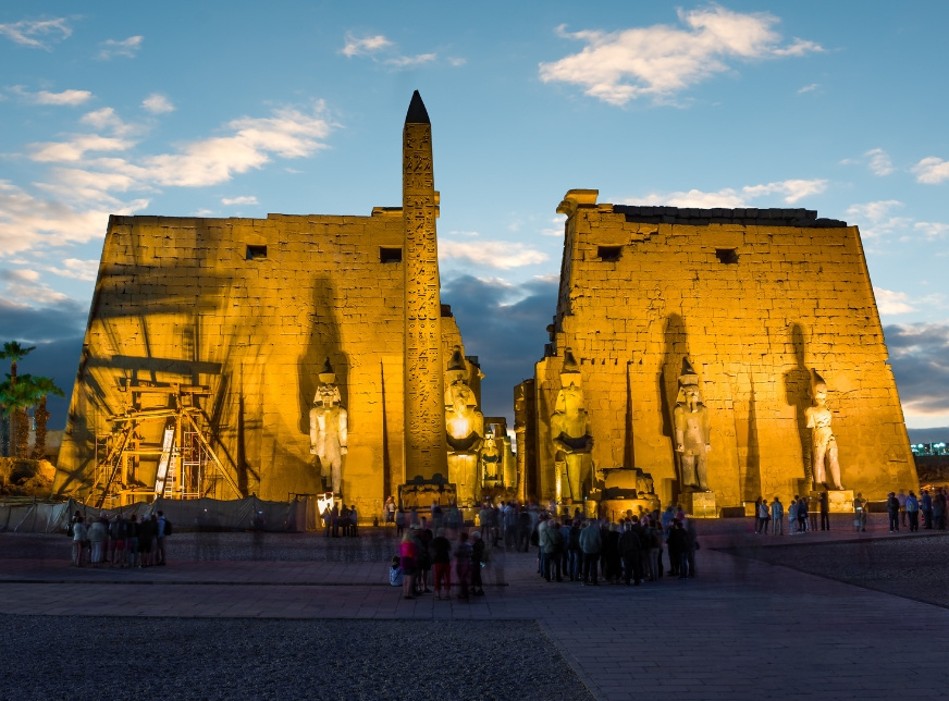 Spectacol Karnak Sun and Light din Luxor